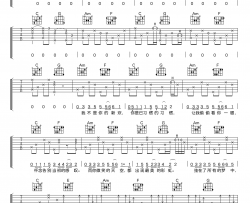 解忧邵帅《你是我所有的梦》吉他谱(E调)-Guitar Music Score