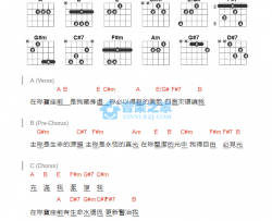 生命活水充满我_吉他谱_E调版_赞美之泉