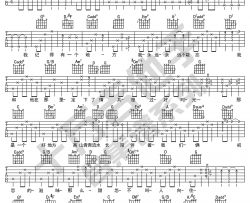 初恋的地方吉他谱 邓丽君/张信哲 《超时空同居》主题曲