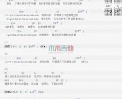 王宏恩《是你》吉他谱-Guitar Music Score