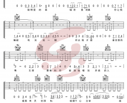 张靓颖《我爱你三个字能倒过来》吉他谱(G调)-Guitar Music Score