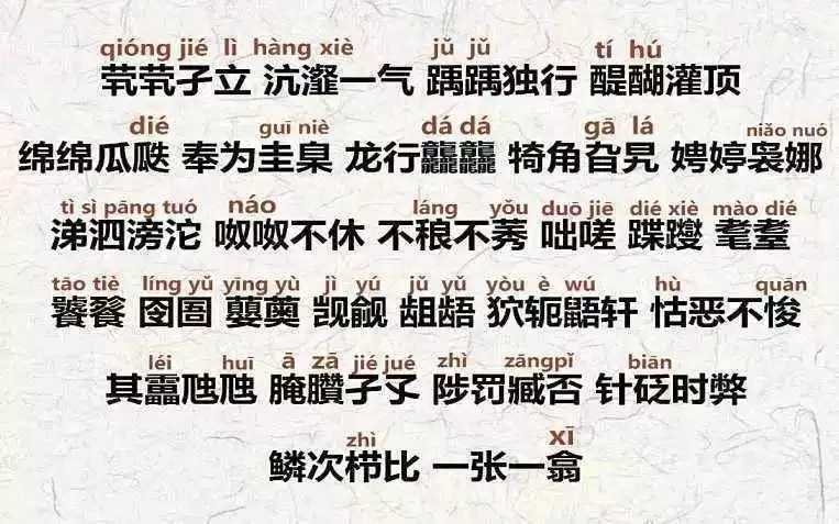 生僻字尤克里里谱-陈柯宇-这些字你都认识吗2