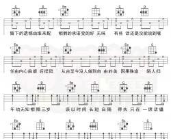 Jam《差三岁》尤克里里谱 弹唱曲谱