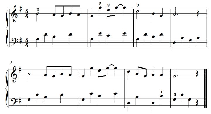 4. 乐理知识讲重点第四课（移调）14